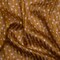 1 Yard Brown Pink Polka Dot Silk Burnout Stripe Fabric for Blouses Skirts 54" Width